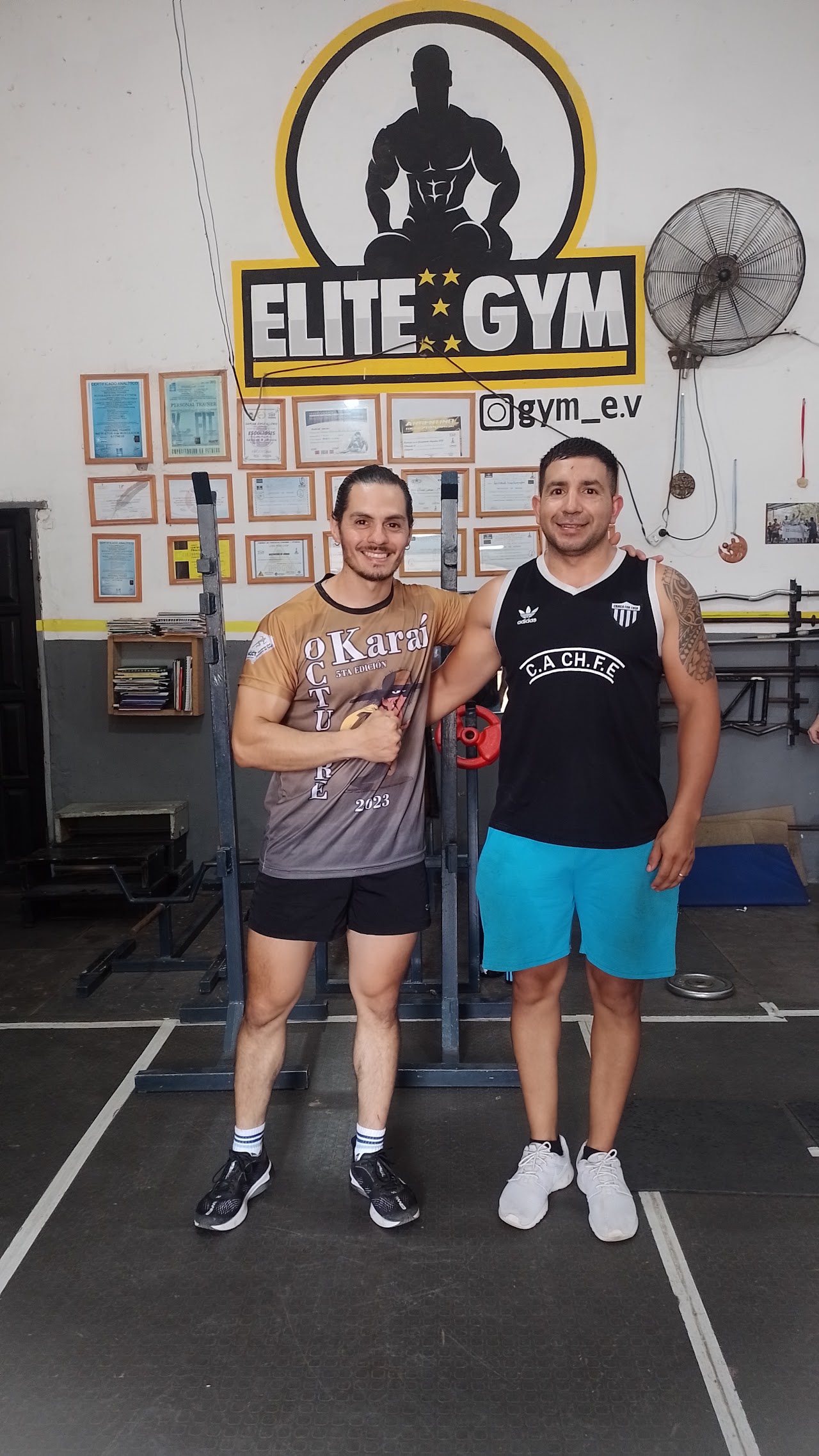 Interior de Elite Gym